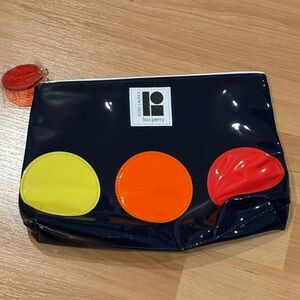 5/$25 Estee Lauder Lisa Perry Cosmetic Case  with Colorful Circles